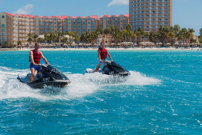 Aruba Single Jetski Waverunner near Eagle Beach - The $85 price and what you receive