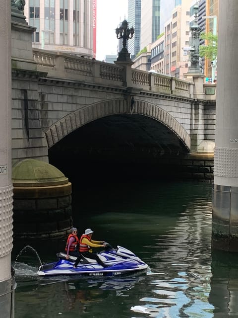 Asakusa : explore tokyo bay and canals by jet skis - Timing, Shower, and Return Details