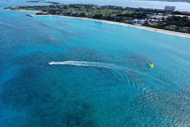 Bahamas Watersports Adventure: Parasail, Jet Ski, Banana Boat - Beach time, chairs, umbrellas, and snorkeling