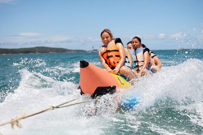 Bali Parasailing Adventure,Banana Boat,Jet Ski and Donut Boat with Transfers - Reaching Tanjung Benoa by private transfer