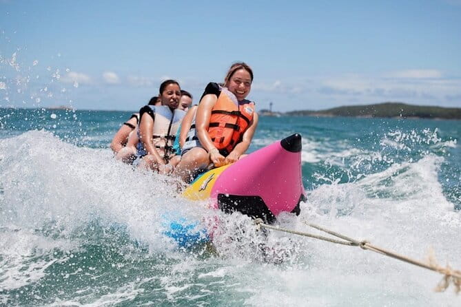 Bali Parasailing, Banana, Jet Ski, and Sea Walker with Transfer - Four ways to play on Tanjung Benoa’s water