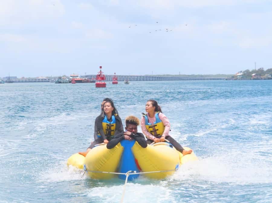 Bali: Watersport Jetski Flyfish Banana Boat Exclusive - Flyfish: the aerial part of the package
