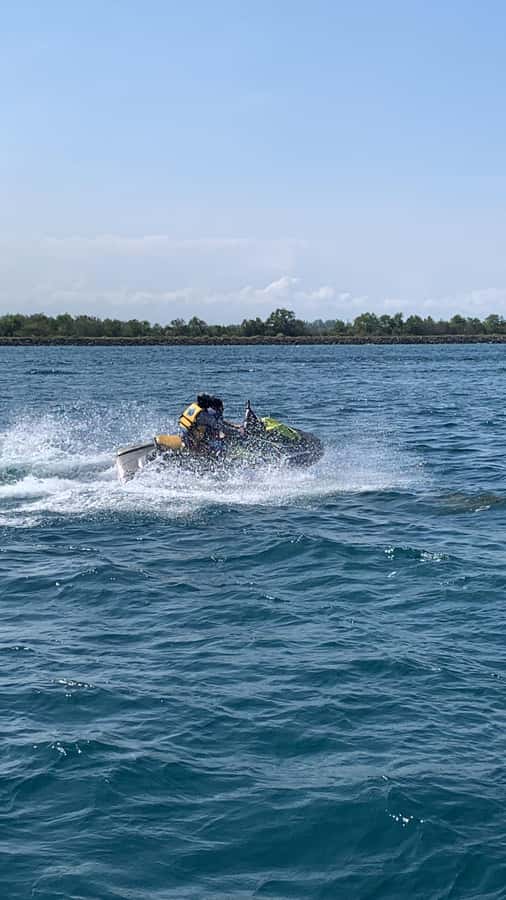 Bali: Watersport Jetski Seawalker Flyfboard Exclusive - Seawalking below the surface
