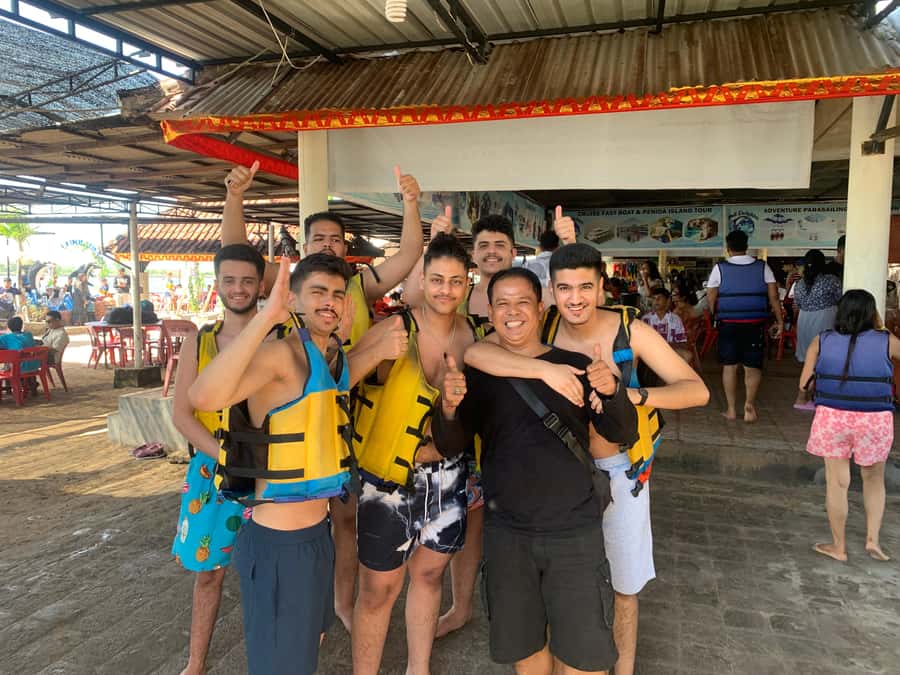 Bali: Watersport Jetski Seawalker Flyfboard Exclusive - Flyboarding above the water