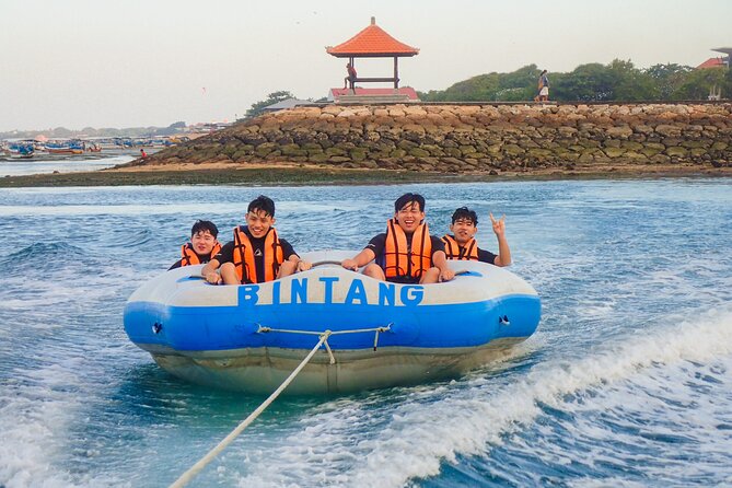 Bali Watersport Package: Parasailing Adventure, Jet Ski, Banana and Donut Boat - What happens when you arrive