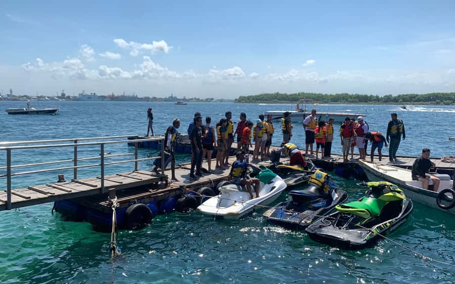 Bali: Watersport Rolling Donut Parasailing Jetski Exclusive - Three Tanjung Benoa rides in one quick session