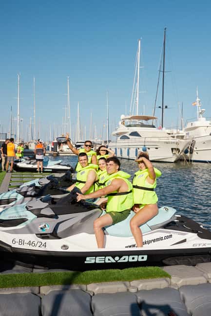 Barcelona: Jet ski rental without a license - Why Premià Works for a Jet Ski Ride