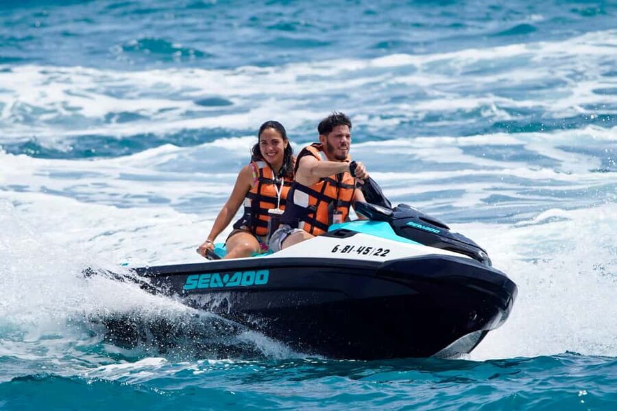 Barcelona: Jet Ski Ride 1 or 2 People w/ Instructor Included - The ride begins at Brutal WaterSports Barcelona