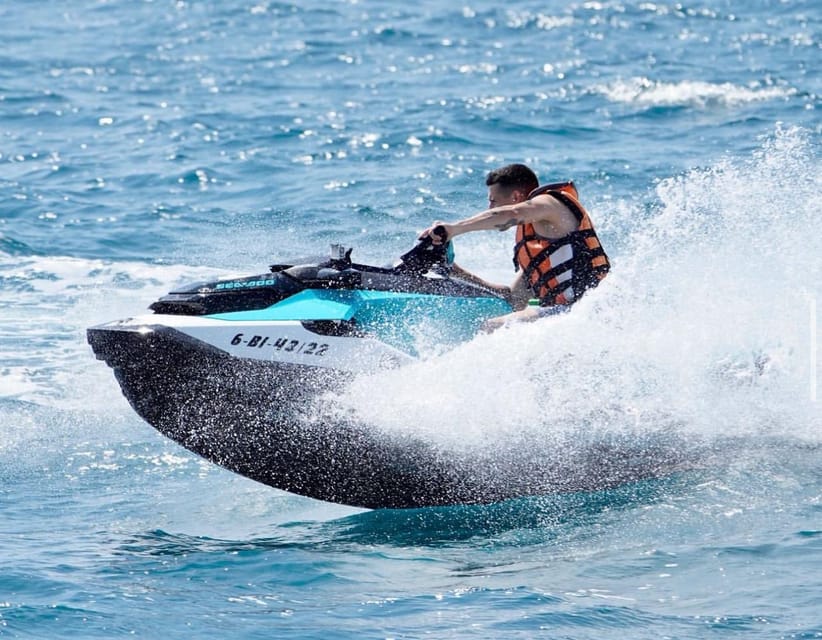 Barcelona: Rent a Jetski and speed through the ocean - Port Fòrum puts the ride outside central Barcelona