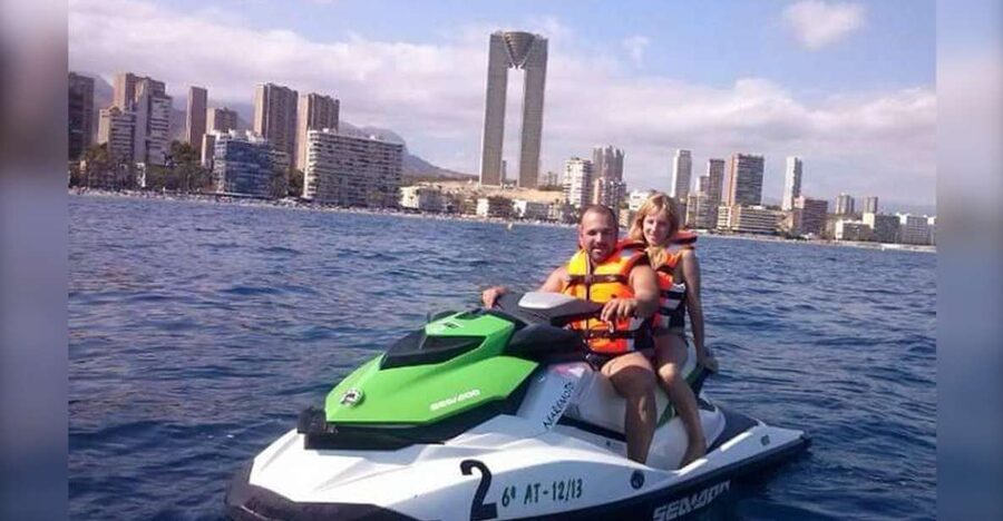 Benidorm: Jet Ski Tour with Instructor - Leaving Playa de Levante by jet ski