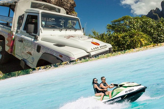 Bora Bora 4WD Tour Including Lunch at Lucky House & Jet Ski Tour - Key points to know before booking