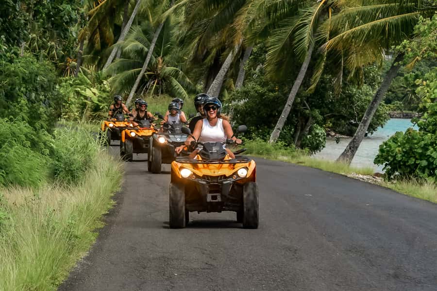 Bora Bora: Combo ATV & Jet Ski Day Trip with Polynesian BBQ - Key points to know before booking