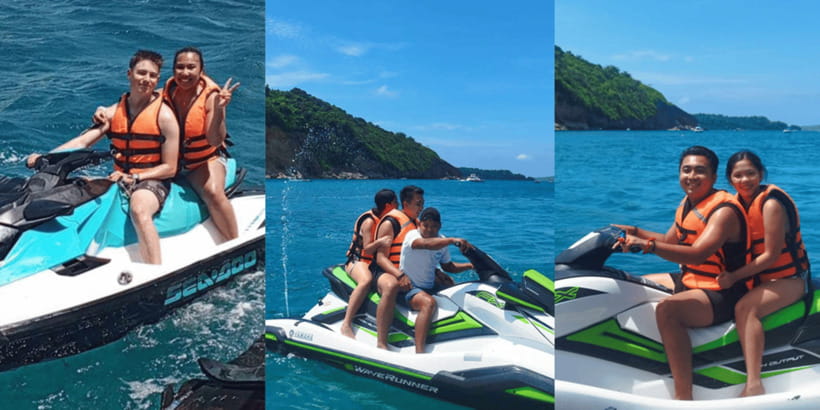 Boracay Jetski Ride - The safety briefing comes first