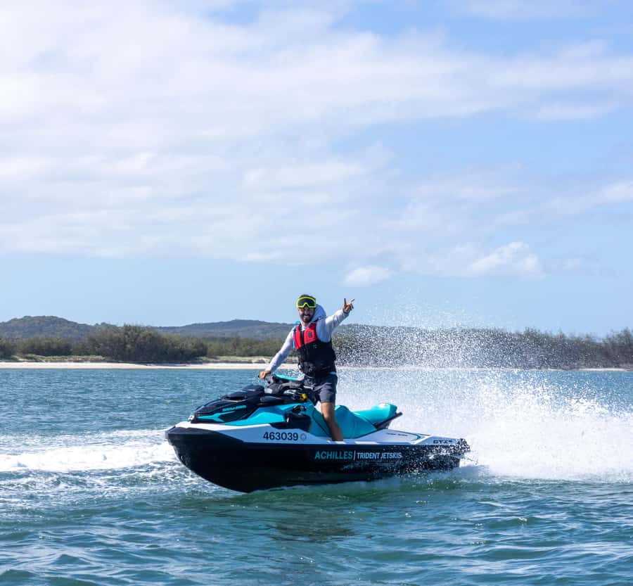 Brisbane: Half-Day Jetski Adventure to Moreton Bay Islands - From Rivergate Marina to Moreton Bay