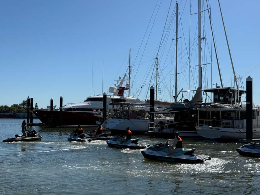 Brisbane: Half-Day Jetski Adventure to Moreton Bay Islands - What the five-hour schedule feels like