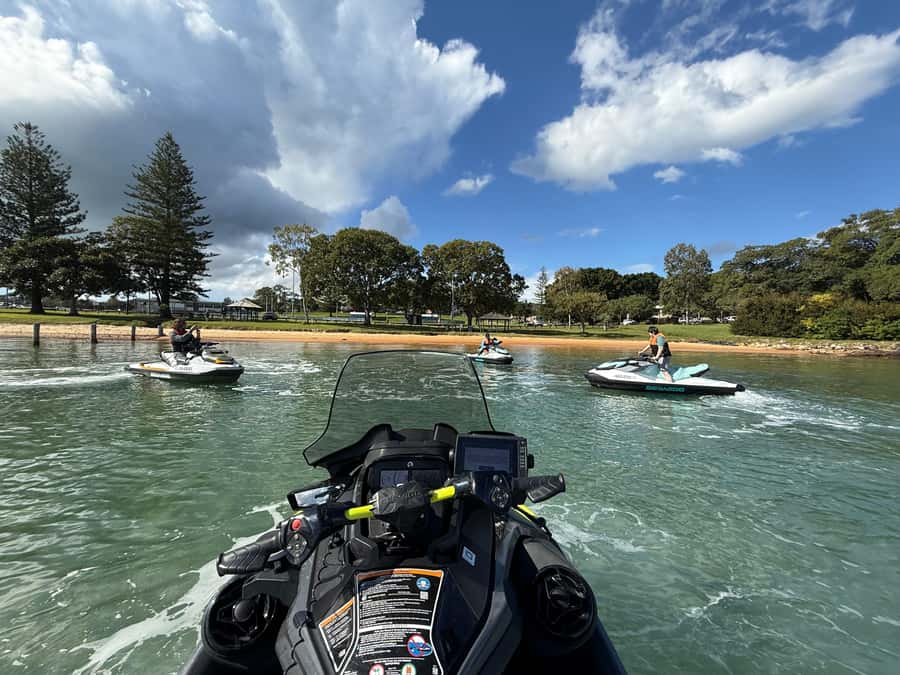 Brisbane: Half-Day Jetski Adventure to Moreton Bay Islands - St Helena Island and the wider bay