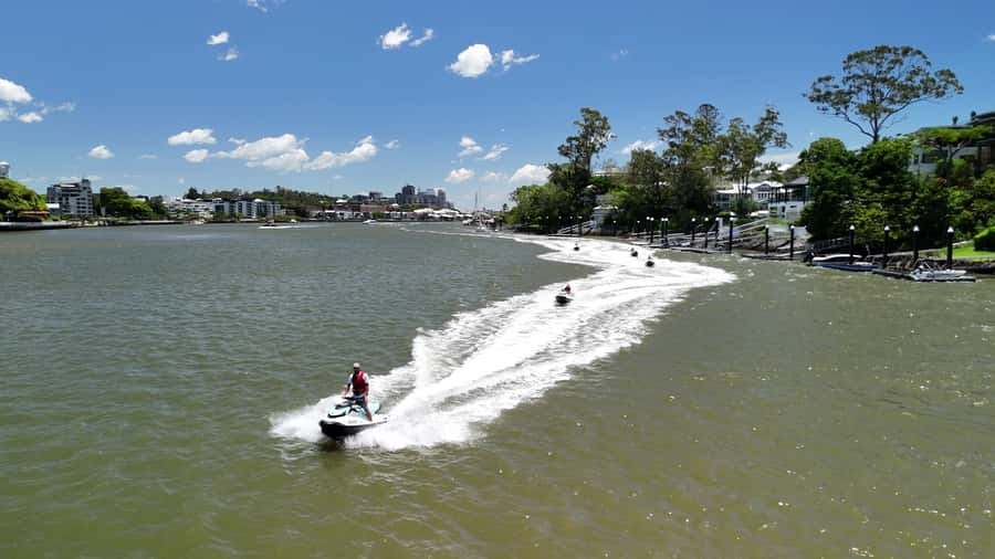 Brisbane River Jet Ski Tour - Brisbane Powerhouse and New Farm Park