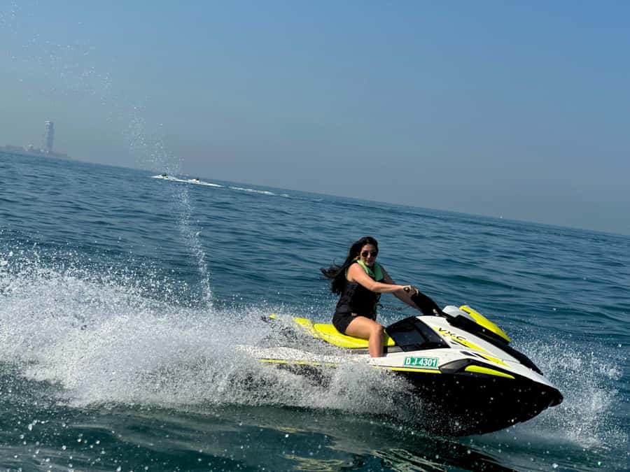 Burj Al Arab View: Thrilling 30-Minute Jet Ski Tour in Dubai - The safety briefing comes before the fun