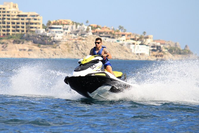 Cabo San Lucas Bay Guided Jet Ski 1 hour Rental - Hotel Pickup, Resort Locations, and Timing