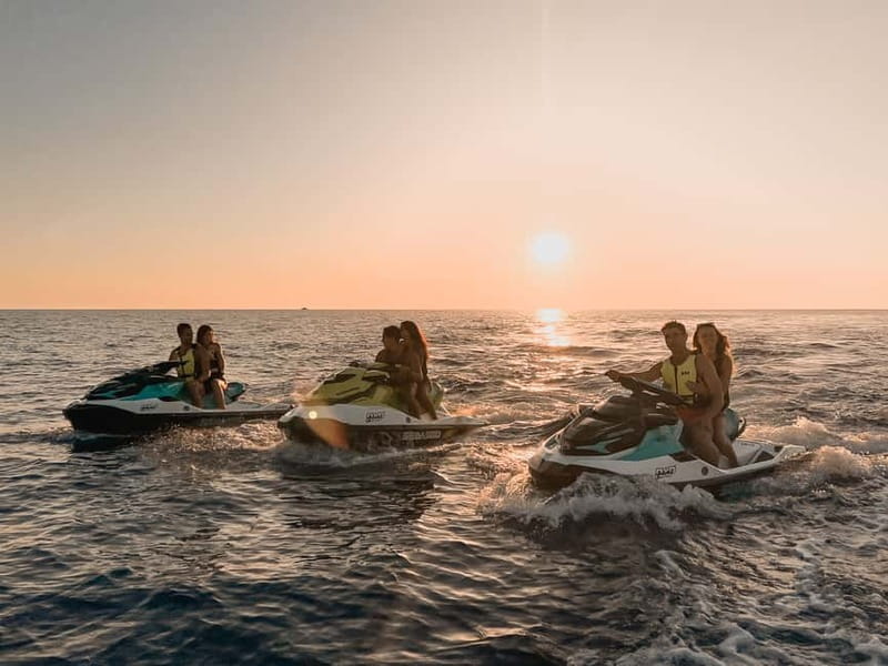 Cala d'Or | Jet Ski Sunset Tour 1h15 along southeast coast. - What makes each cove different