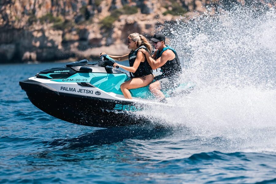 Calanova: Doble Jet Ski excursion with guide - The photo stops are more than a quick snapshot