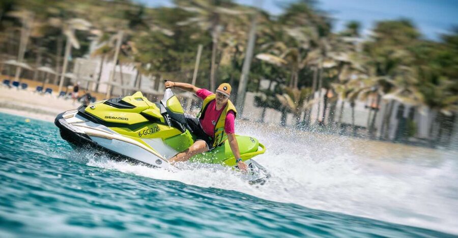 Caleta de Fuste: Jet Ski Circuit Experience - Meeting at Puerto Castillo