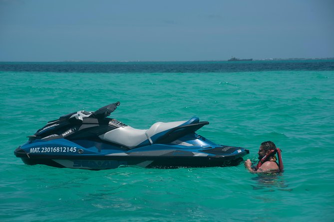 Cancun mangrove jet ski tour: 1 rider per jet ski - The real price, including the cash dock fee
