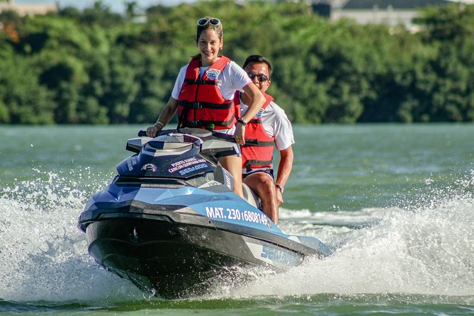 Cancun Mangrove Jet Ski Tour: 2 riders per jet ski - What this Cancun jet ski ride is really like