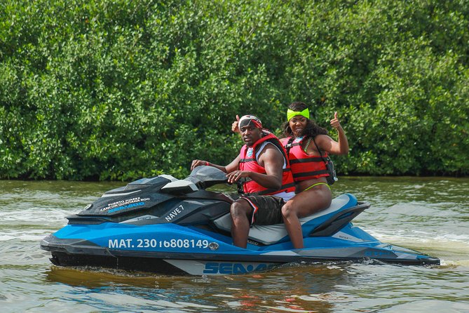 Cancun Mangrove Jet Ski Tour: 2 riders per jet ski - Group size, weight rules, and practical limits