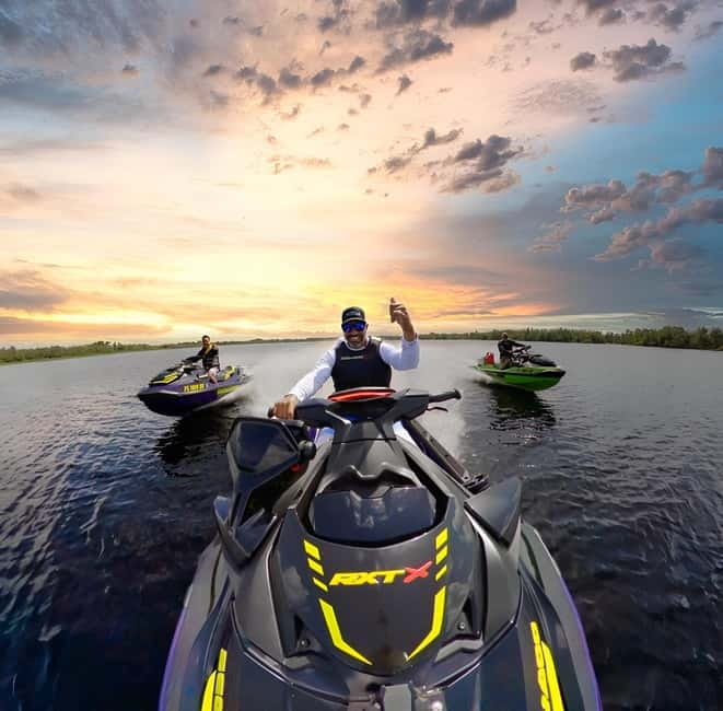 Cannes: Jet Ski Adventure with Optional Instructor - Learning to control the machine