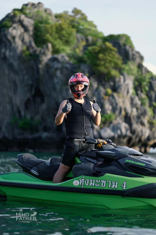 Chumphon: Jet Ski Adventure with Island Trip Option - Choosing between the beach ride and island trip