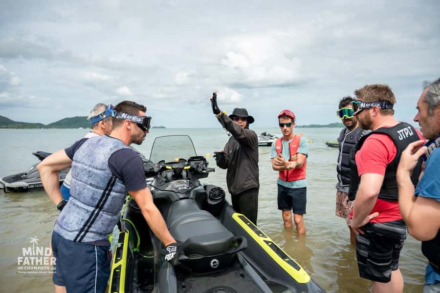 Chumphon: Jet Ski Adventure with Island Trip Option - What the 90-minute beach ride is really like