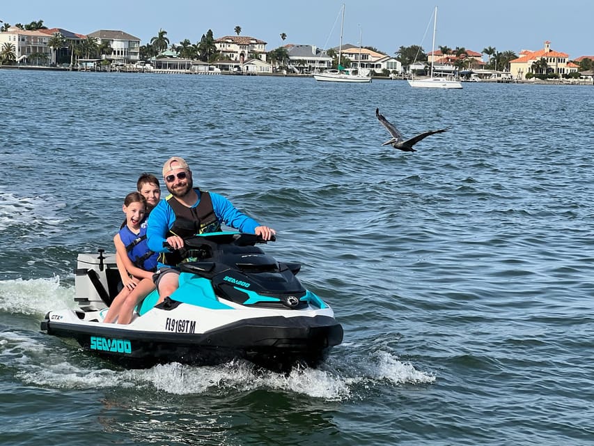 Clearwater: 1 Hour Jetski Dolphin Tour with Guide - Getting comfortable with the jet ski