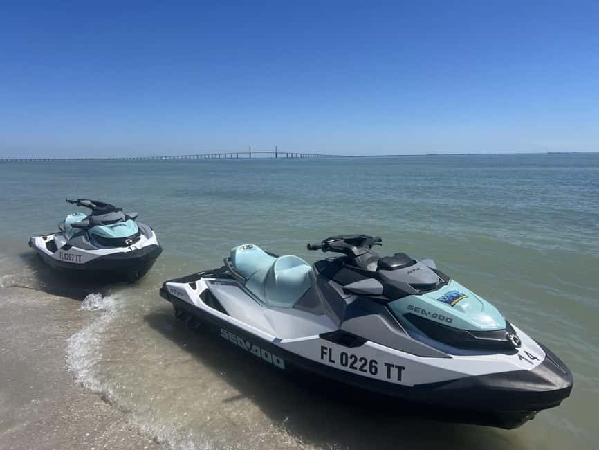 Clearwater Beach: Freestyle Jet Ski Rental - One hour on the Gulf, with Sand Key in view