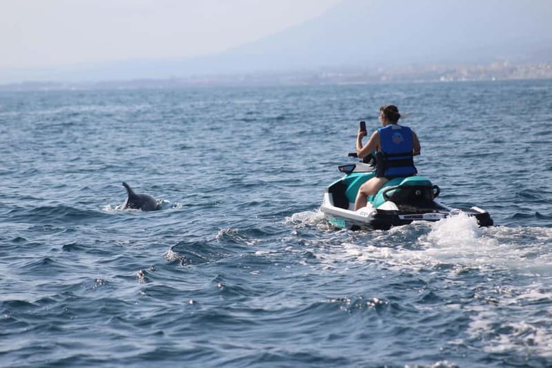 Closed circuit on Jetski - Riding the marked circuit
