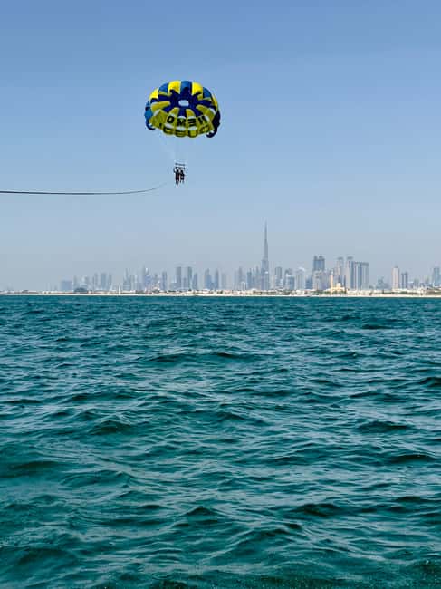 Combo: 30-Min Jet Ski to Burj Al Arab & Solo Parasailing - Key points to know before booking