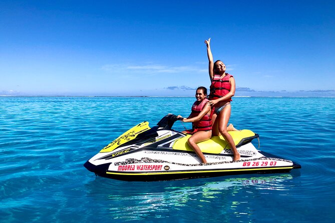 Combo Jet Ski Excursion + 4X4 Safari - The private jet ski run with Moorea Watersport