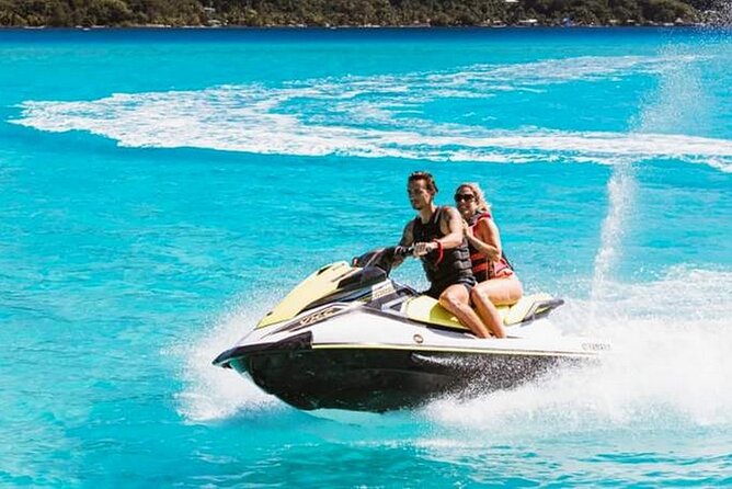 Combo snorkeling + motu lunch + jet ski group tour full day - Jet skiing adds a fast finish