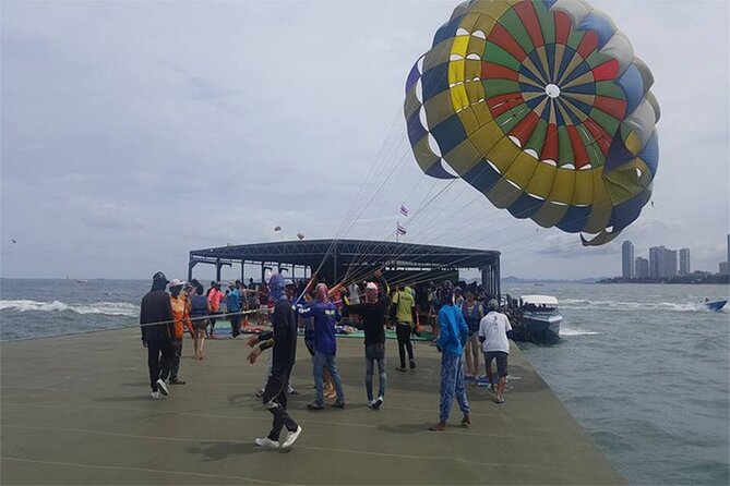 Coral Island speed boa-Parasailing and others activities choice - Is $71.36 a fair price?