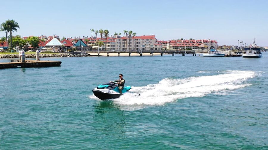 Coronado: San Diego Bay Jetski Rental - A Fast Way to See San Diego Bay