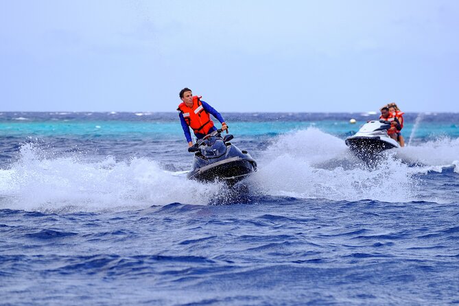 Curacao Snorkel Tour by Jet Ski - A fast way to see Curacao from the water