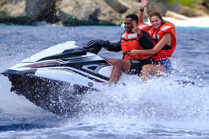 Curacao Snorkel Tour by Jet Ski - Tafelberg Lagoon and the beach break