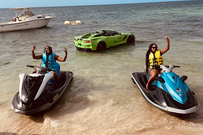 Customized Parasailing & JET-SKI - Getting comfortable on the Jet Ski