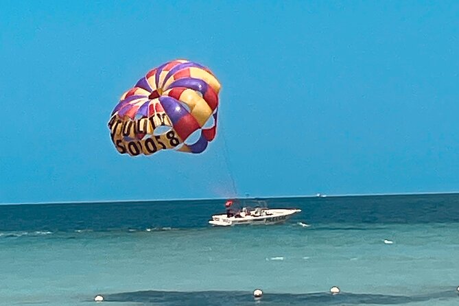 Customized Parasailing & JET-SKI - Taking the small boat to parasailing