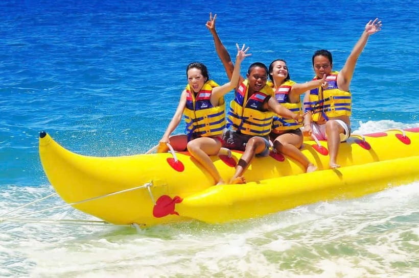 Da Nang: Coral Snorkelling and Jetski Experience - Canoeing, banana floats, and time on the beach