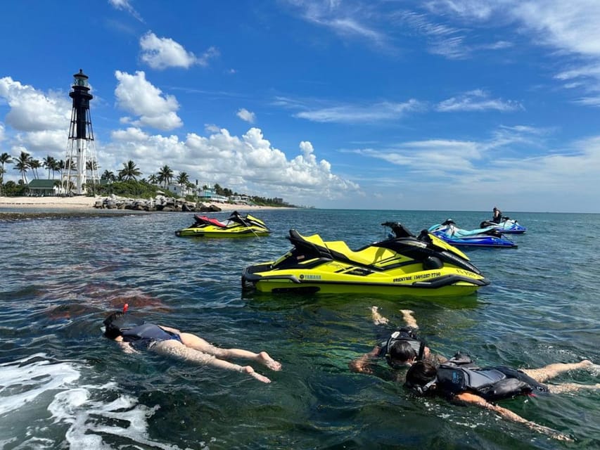 Delray Beach - Private Jet Ski Tour with Optional Snorkeling - A private ride works well for families