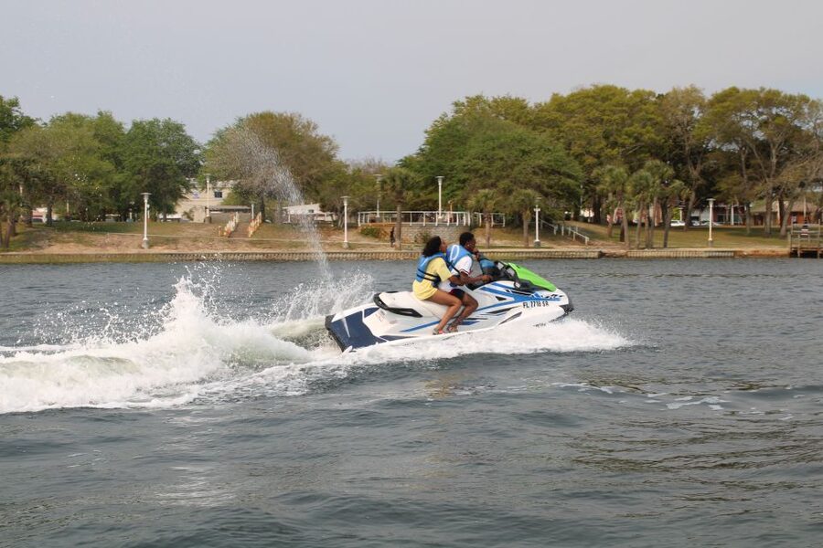Destin and Fort Walton Beach Jet Ski Rental - What happens at the blue beach building