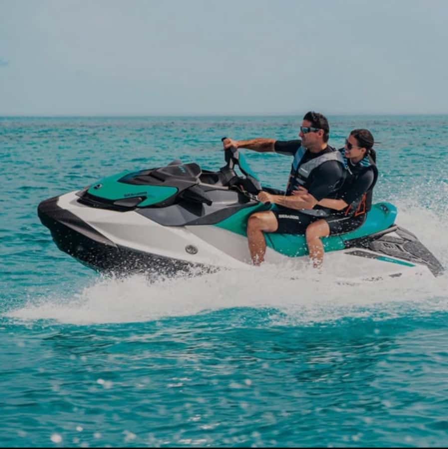 Doha: Jet Ski Adventure with Skyline and Pearl Qatar View - West Bay gives the ride its best opening