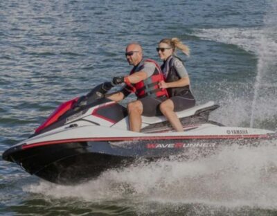 Jet Ski Adventure with Skyline and Pearl Qatar View