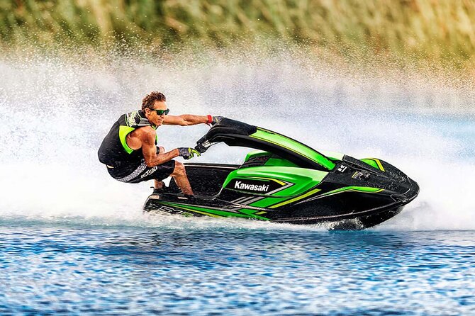 Doha: Jet Ski to Skyline with View of Katara and Pearl Qatar - Katara Cultural Village adds a local setting